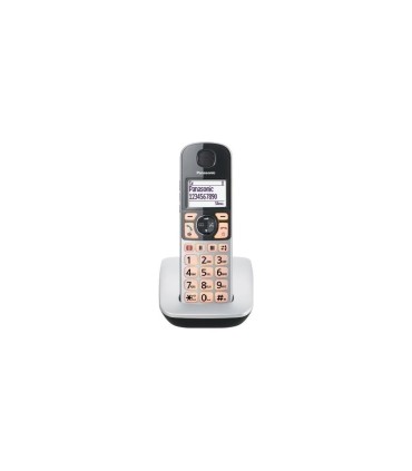 Panasonic KX-TGE510JTS Telefono Cordless (DECT) Ampio Schermo Retroilluminato Tasti Grandi