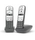 Telefono Cordless Gigaset AS485 Duo Vivavoce Trasferimento di chiamata Tastiera Illuminata