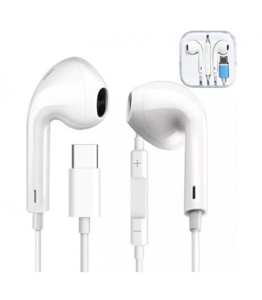 auricolare filo nov typec white nwstypec01w