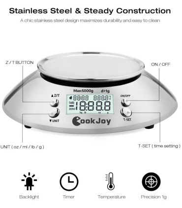 BILANCIA CUCINA ELETTRONICA KG 5