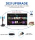 Meliconi Antenna Tv Amplificata per Interni Dvb-T2 5G 20km Usb Nera