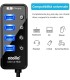 hub usb 2.0 ultracompatto 4 p hu-04usb2