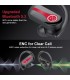 Cuffie Bluetooth Auricolari Bluetooth 5.3 con Stereo HiFi Jesebang Rosso Classico