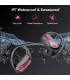 Cuffie Bluetooth Auricolari Bluetooth 5.3 con Stereo HiFi Jesebang Rosso Classico
