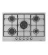 AS5241 Silverline Piano Cottura 5 Fuochi a Gas da Incasso Larghezza 75 cm colore Inox - 