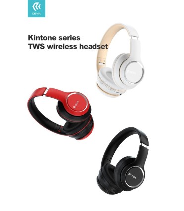 Cuffie Bluetooth 5.0 EM039 TWS Kintone Hi-Fi Nera DEWHV2512B