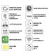 Climatizzatore Condizionatore Chigo Aero 9000 BTU Inverter Wifi R-32  A++ CS-25V3G