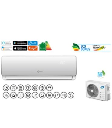 Condizionatore Climatizzatore Diloc Oasi 18000btu R-32 Wi-Fi Alexa Google A+++/A++ DL-OASIVS18