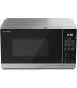 SHARP YC-PC254AE-S Forno a microonde 25lt con griglia e aria calda, 900W 10 livelli di potenza,
