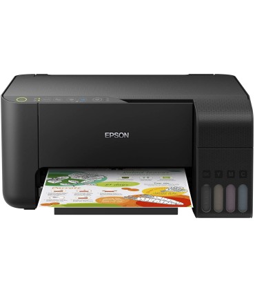 EPSON Stampante Multifunzione EcoTank ET-2712 Inkjet a Colori Stampa Scansione A4 33 Ppm Wi-Fi USB