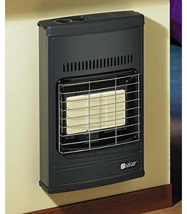 Stufa infrarossi metano 4200w grigia  mod. Eco 40