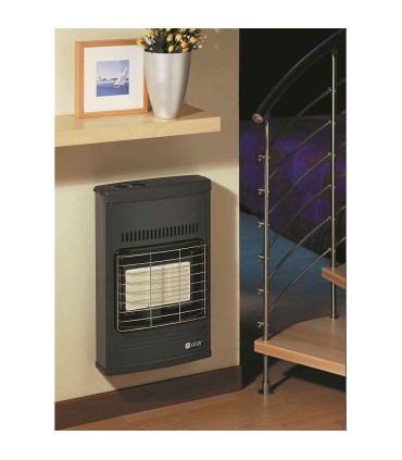 Stufa infrarossi metano 4200w grigia  mod. Eco 40