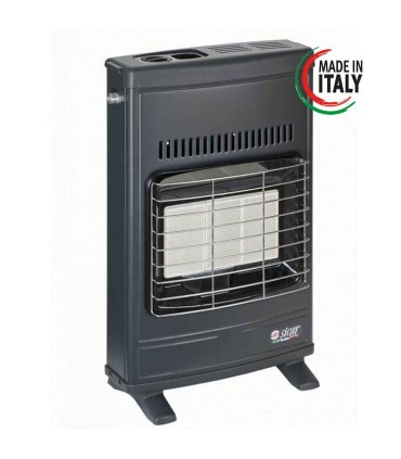 Stufa infrarossi metano 4200w grigia  mod. Eco 40