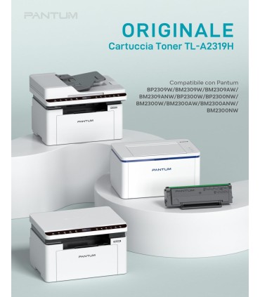TONER ORIGINALE PANTUM TL-A2310H BLACK x BP2300W, BM2300W, BM2300AW - (INCLUDE DRUM)