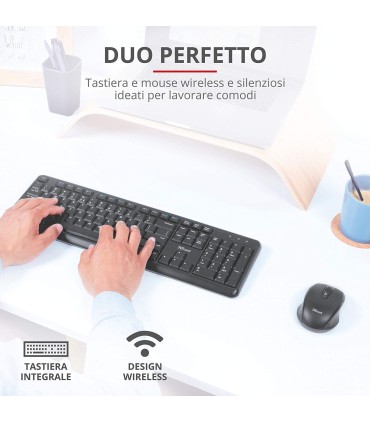 KIT TASTIERA E MOUSE USB EWENT EW3123
