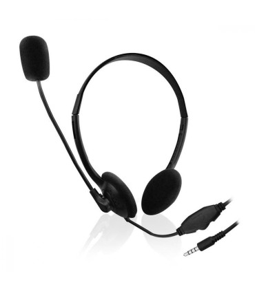 Ewent EW3567 Cuffia con Microfono per il Computer Portatile iPhone Samsung