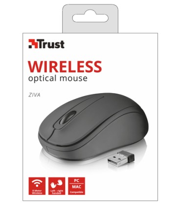 Trust 21509 mouse Ufficio Ambidestro RF Wireless Ottico 1000 DPI