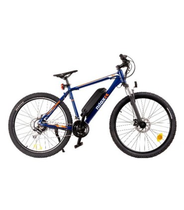 NILOX BikeElettrica X6 Plus Ruote 27.5" 36 Volt Motore 250 Watt Colore Blu