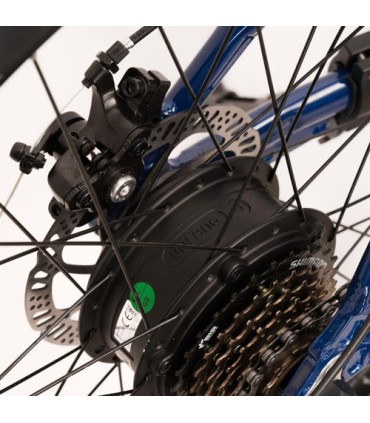 NILOX BikeElettrica X6 Plus Ruote 27.5" 36 Volt Motore 250 Watt Colore Blu