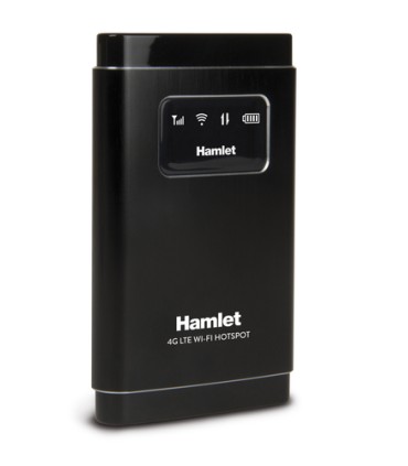 Hamlet Router Wi-Fi 4G LTE condivisione rete fino a 10 dispositivi con slot Micro SD fino a 32 GB