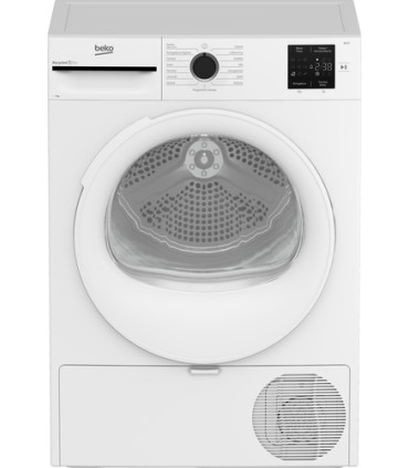 BEKO ASCIUGAT. BMT93EW 9KG (D)OBLÒ NERO(AxLxP)84.6x59.8x60.7,15PROGRAMMI, DISPLAY DIGITAL