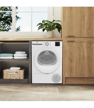 BEKO ASCIUGAT. BMT93EW 9KG (D)OBLÒ NERO(AxLxP)84.6x59.8x60.7,15PROGRAMMI, DISPLAY DIGITAL