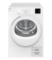 SMEG ASCIUGAT. DRC07EE 7KG (E) SLIM 46cm cabinetPompa di calore, Porta Reversibile, 15 programmi
