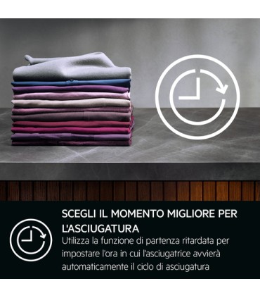 AEG ASCIUGAT. TR7HG8C 8KG (C) INVERTERPompa di calore, Oblò Reversibile, Cesto XXL