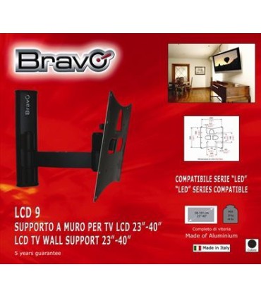 Bravo LCD 9 101,6 cm (40") Nero