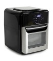 Melchioni 118340034 friggitrice Singolo 12 L Indipendente 1700 W Friggitrice ad aria calda Nero, Acciaio inox