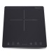 Melchioni 118360033 piano cottura Nero Da incasso 37 cm Piano cottura a induzione Zoneless 1 Fornello(i)