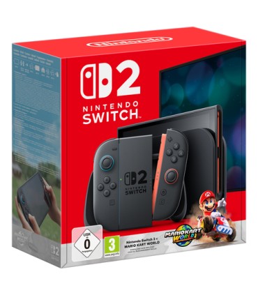 Nintendo Switch 2 + Mario Kart World console da gioco portatile 20,1 cm (7.9") 256 GB Touch screen Wi-Fi Nero