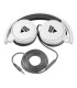 Music Sound Color Foldable Jack 3.5 Cuffie on-ear a filo, con connettore Aux 3.5 e microfono