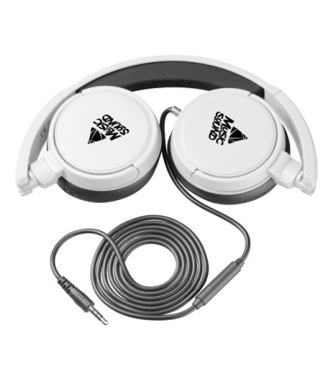 Music Sound Color Foldable Jack 3.5 Cuffie on-ear a filo, con connettore Aux 3.5 e microfono
