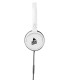 Music Sound Color Foldable Jack 3.5 Cuffie on-ear a filo, con connettore Aux 3.5 e microfono