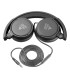 Music Sound Color Foldable Jack 3.5 Cuffie on-ear a filo, con connettore Aux 3.5 e microfono