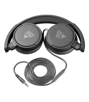 Music Sound Color Foldable Jack 3.5 Cuffie on-ear a filo, con connettore Aux 3.5 e microfono