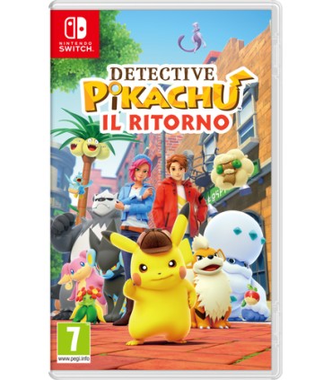 Nintendo Detective Pikachu: Il Ritorno Standard Tedesca, Inglese, ESP, Francese, ITA, Giapponese, Coreano Nintendo Switch