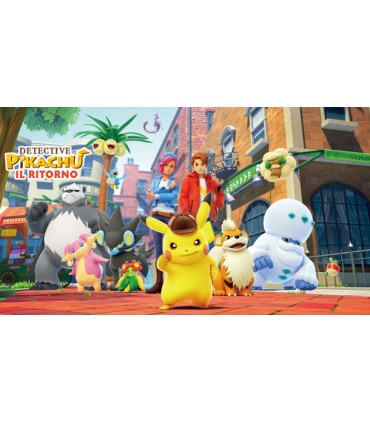 Nintendo Detective Pikachu: Il Ritorno Standard Tedesca, Inglese, ESP, Francese, ITA, Giapponese, Coreano Nintendo Switch