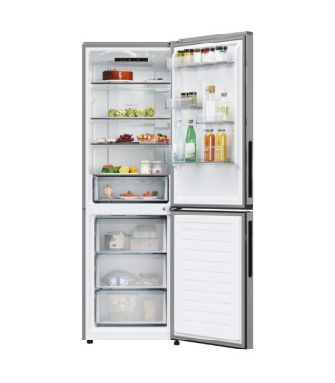 CANDY FRIGO CNCQ2T618EX INOX (E) 355LT NO FROST(HxPxL) 185x66.7x59.5cm, Area fresh 0°,Cassettohon