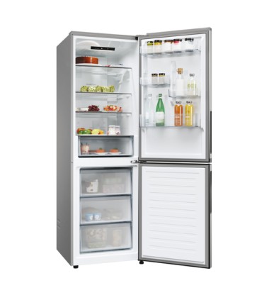 CANDY FRIGO CNCQ2T618EX INOX (E) 355LT NO FROST(HxPxL) 185x66.7x59.5cm, Area fresh 0°,Cassettohon