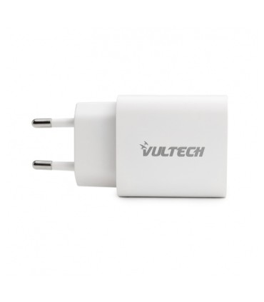 Vultech Caricatore Da Rete USB Quick Charge 3.0 3A 18W