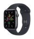 Apple Watch SE OLED 44 mm Digitale 368 x 448 Pixel Touch screen Grigio Wi-Fi GPS (satellitare)