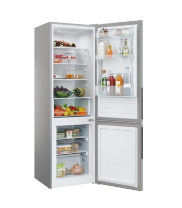 CANDY FRIGO. CCT3L517ES SILVER (E) 250LT(HxPxL)176x55x54.5cm, Low frost, Porte reversibili