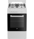 BEKO CUC.FSG522DWC 50X60 BIANCA GASFORNO A GASGRILL A GAS.SICUREZZA.COPERCHIO