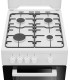 BEKO CUC.FSG522DWC 50X60 BIANCA GASFORNO A GASGRILL A GAS.SICUREZZA.COPERCHIO