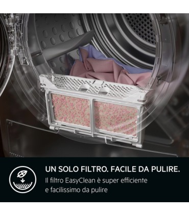 AEG ASCIUGAT. TR7HE9C 9KG (C) INVERTER Pompa di Calore, Oblò Reversibile, 10Programmi