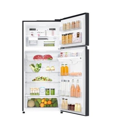 LG FRIGO GTB744BMBED VETRO NERO (E) 506LT  (HxPxL)180x70x78cm, total no Frost, Smart Inverter