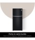 LG FRIGO GTB744BMBED VETRO NERO (E) 506LT  (HxPxL)180x70x78cm, total no Frost, Smart Inverter