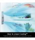 LG FRIGO GTB744BMBED VETRO NERO (E) 506LT  (HxPxL)180x70x78cm, total no Frost, Smart Inverter